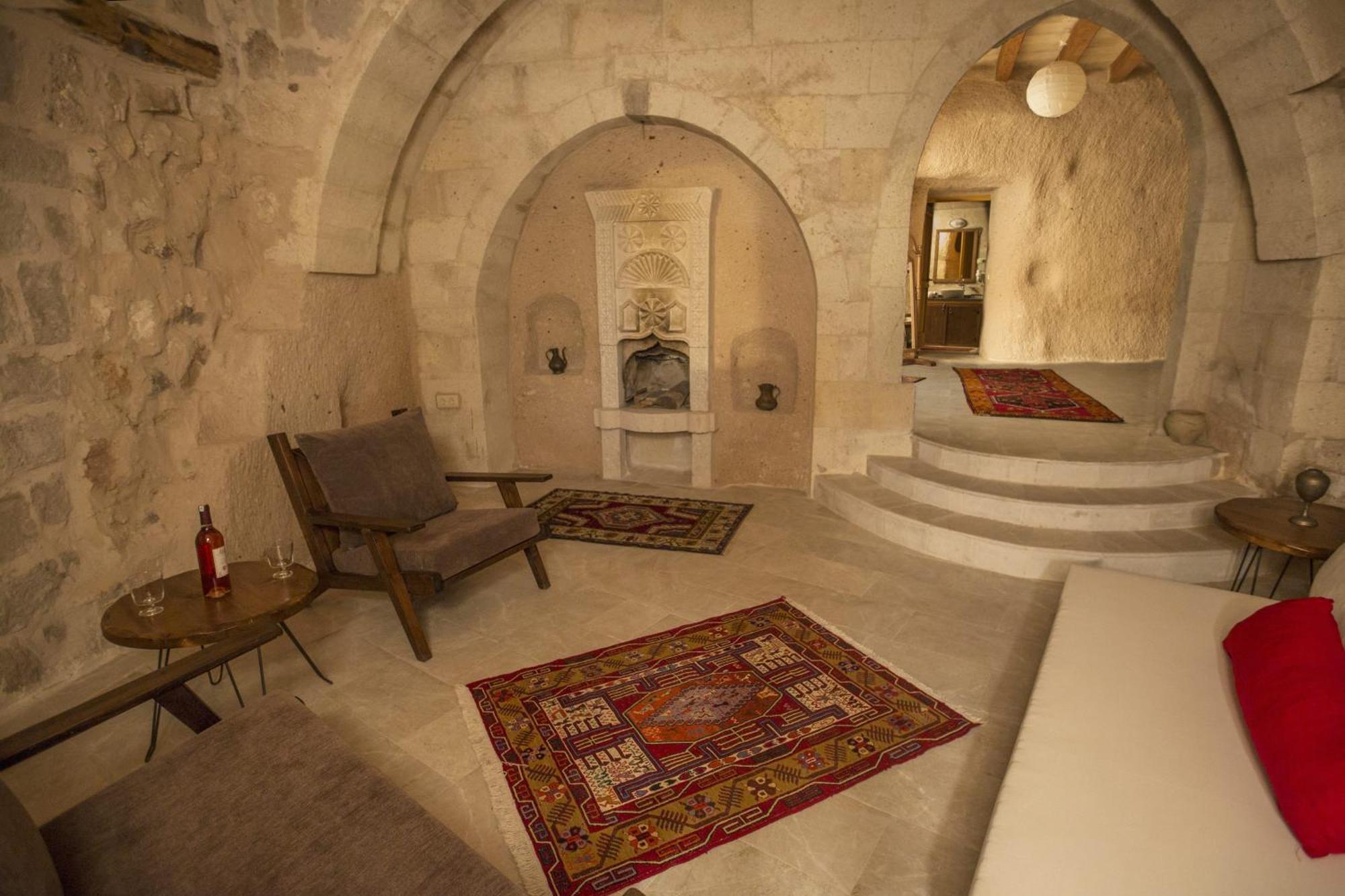 Helike Cave Suites Uçhisar Værelse billede